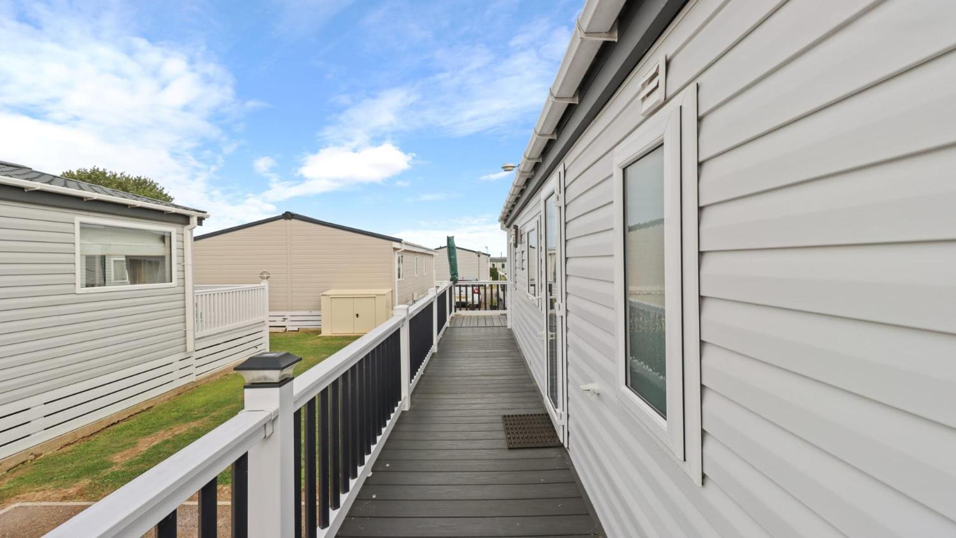 33 Beach Retreat Lodge Pevensey Bay Holiday Park Eksteriør bilde