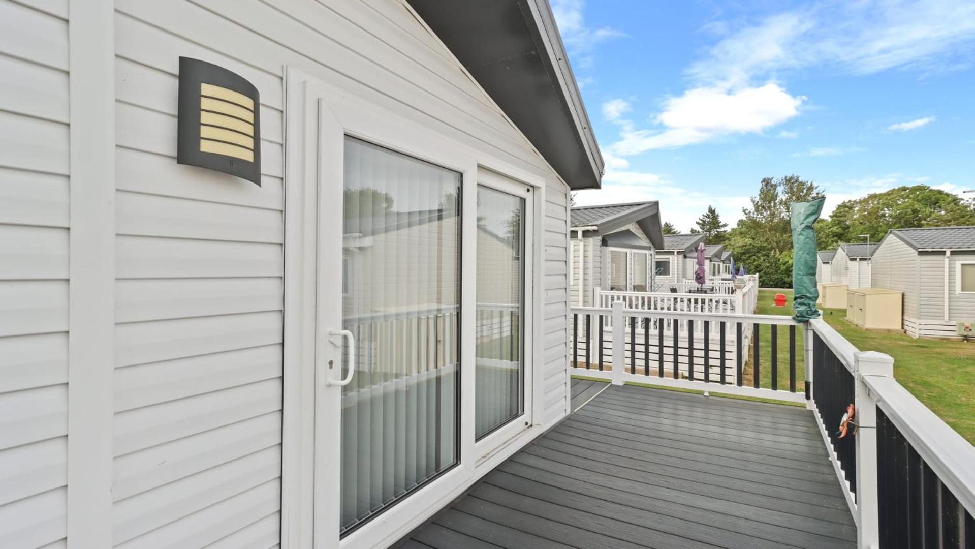 33 Beach Retreat Lodge Pevensey Bay Holiday Park Eksteriør bilde