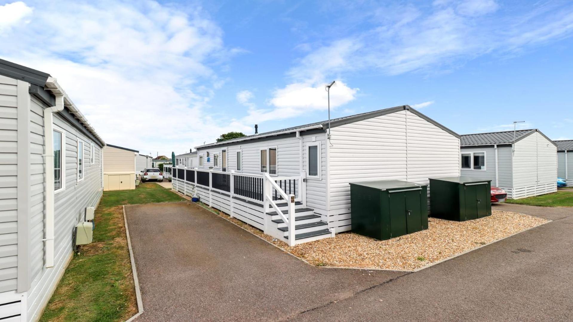 33 Beach Retreat Lodge Pevensey Bay Holiday Park Eksteriør bilde