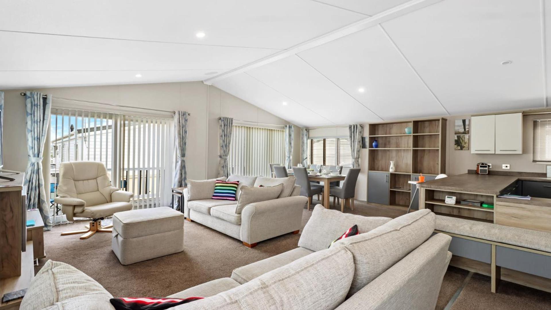 33 Beach Retreat Lodge Pevensey Bay Holiday Park Eksteriør bilde