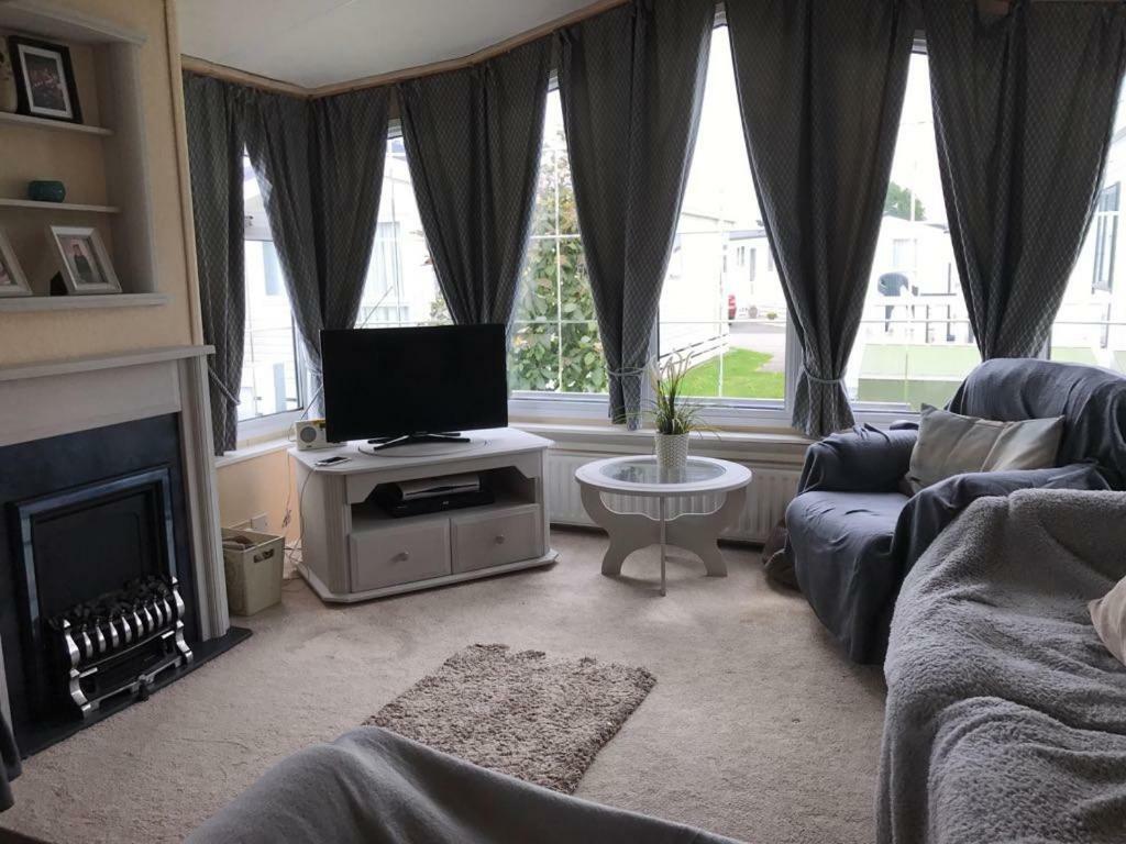 33 Beach Retreat Lodge Pevensey Bay Holiday Park Eksteriør bilde